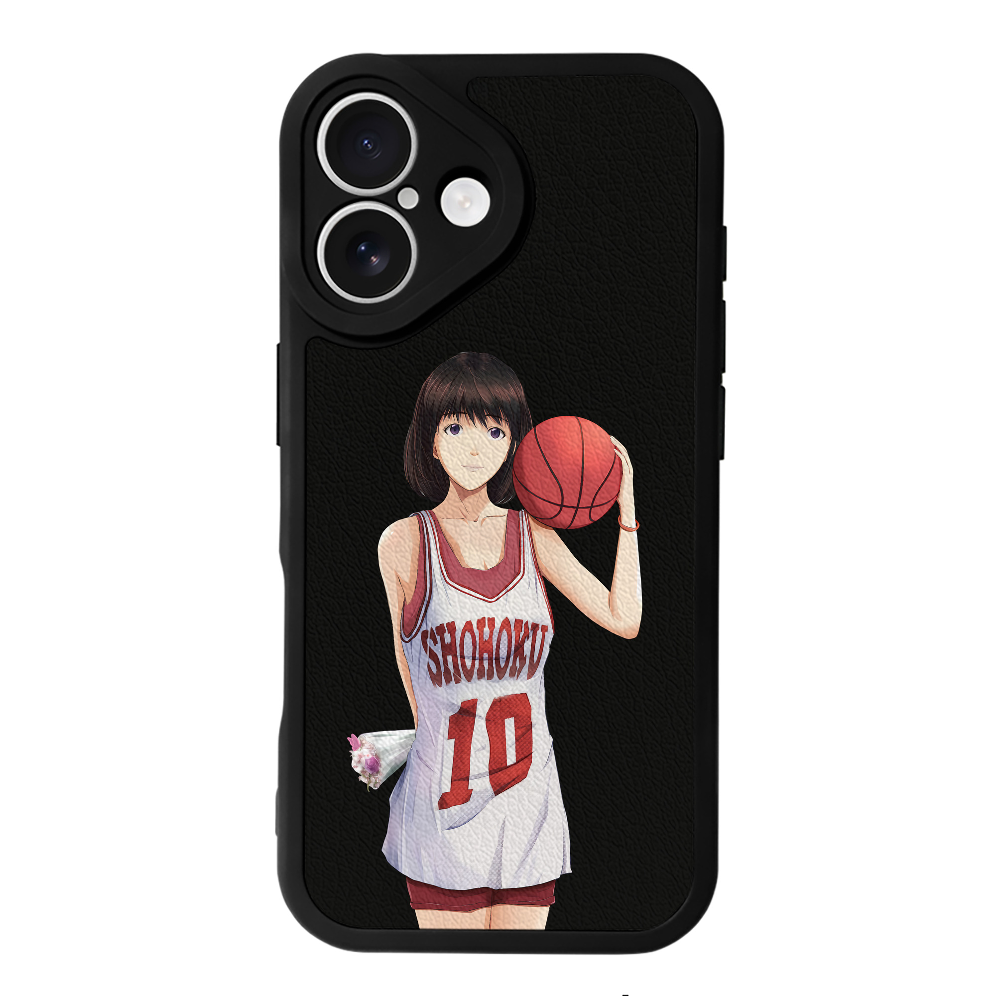 （画像用） SLAM DUNK／スラムダンク 【iPhone 16シリーズ対応】シリコンスマホケース（レザー調） 材質：シリコン